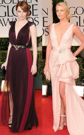 Emma Stone, Charlize Theron Emma Stone, Charlize Theron